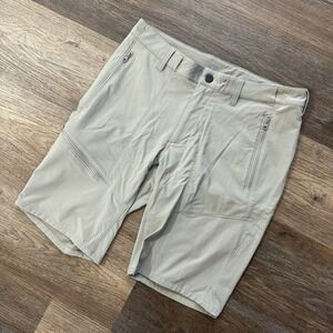 Mountain Hardwear Men's Khaki Shorts Sz 30 Outdoor Hiking Cycling Climb